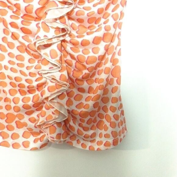 Rafaella studio orange polka dot ruffle small - Picture 4 of 4
